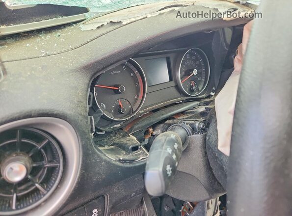 3KPF24AD8ME282186 2021 KIA FORTE Silver Instrument cluster view