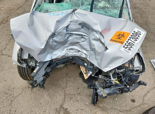 3KPF24AD8ME282186 2021 KIA FORTE Silver Rear interior view