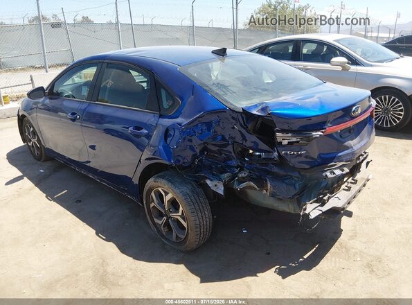 3KPF24AD8ME283810 2021 KIA FORTE Dark Blue Задняя левая четверть