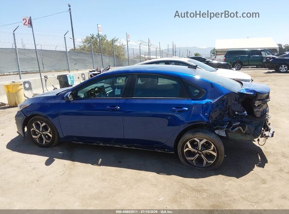 3KPF24AD8ME283810 2021 KIA FORTE Dark Blue Панорамный вид салона 360°