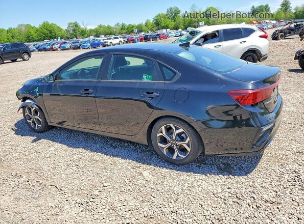 3KPF24AD8ME285038 2021 KIA FORTE Black უკანა მარცხენა