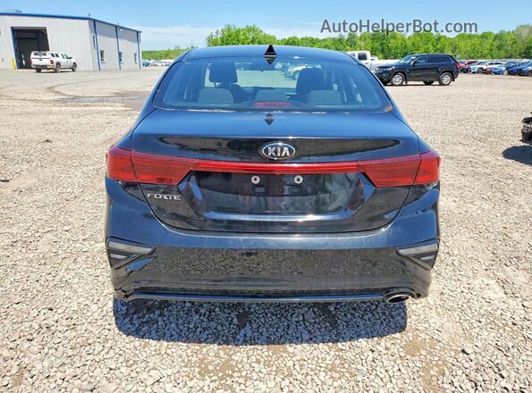 3KPF24AD8ME285038 2021 KIA FORTE Black უკანა ხედი