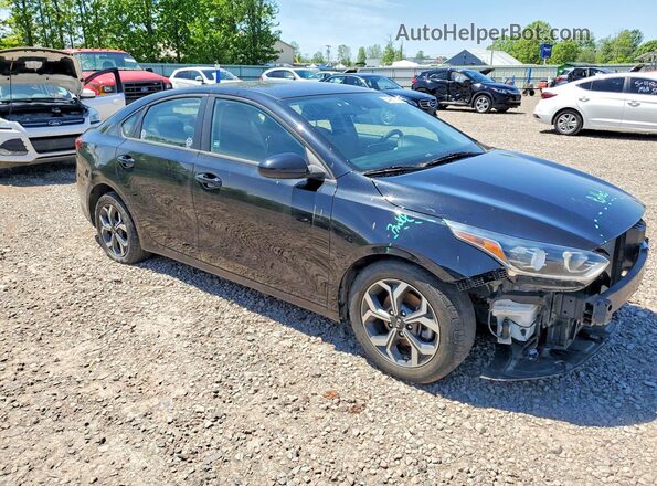 3KPF24AD8ME285038 2021 KIA FORTE Black წინა მარჯვენა