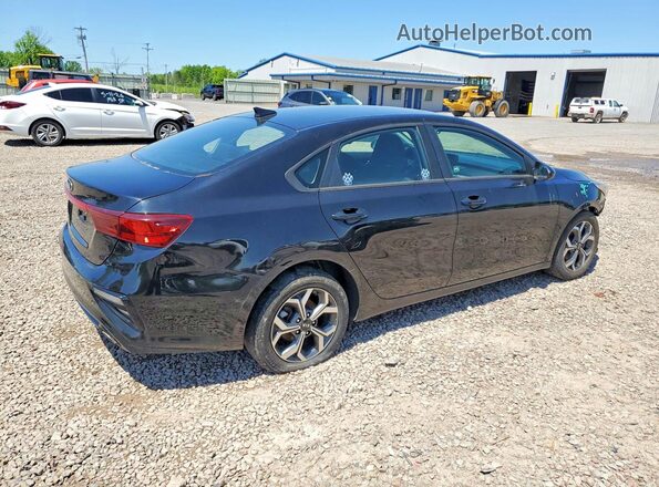 3KPF24AD8ME285038 2021 KIA FORTE Black უკანა მარჯვენა