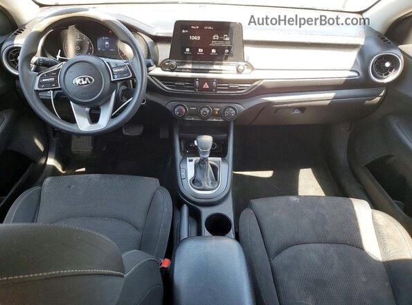 3KPF24AD8ME285038 2021 KIA FORTE Black წინა პანელის ხედი
