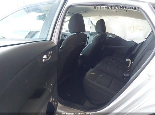3KPF24AD8ME285556 2021 KIA FORTE Silver Vista de la etiqueta del VIN