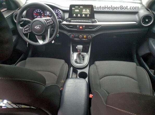 3KPF24AD8ME314778 2021 KIA FORTE Gray Вид панелі приладів