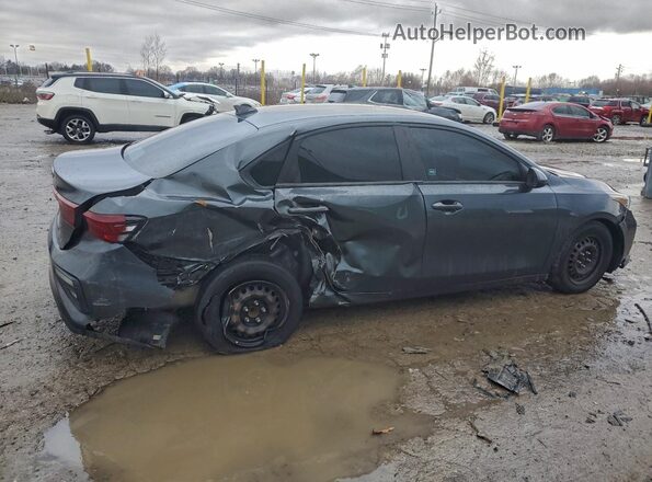 3KPF24AD8ME314778 2021 KIA FORTE Gray Задня права чверть