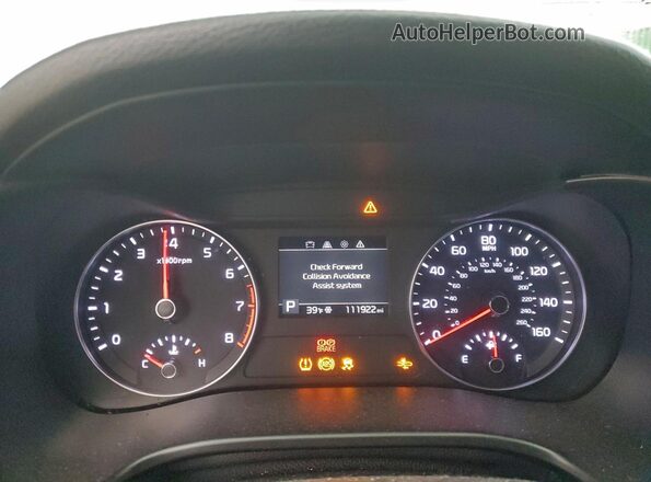 3KPF24AD8ME314778 2021 KIA FORTE Gray Вид щитка приладів