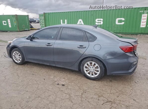 3KPF24AD8ME314778 2021 KIA FORTE Gray Задня ліва чверть