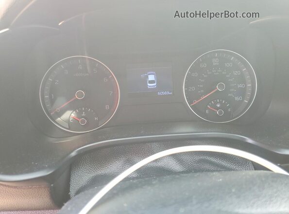 3KPF24AD8ME339339 2021 KIA FORTE Белый Вид щитка приборов