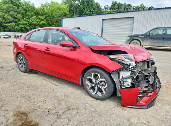 3KPF24AD8ME340250 2021 KIA FORTE Red Առջևի աջ