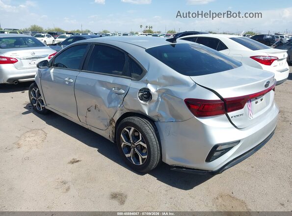 3KPF24AD8ME346310 2021 KIA FORTE Silver Задня ліва чверть