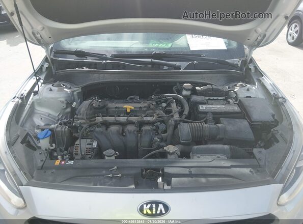 3KPF24AD8ME364564 2021 KIA FORTE Silver Widok z tyłu