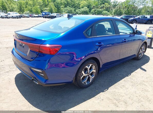 3KPF24AD8ME367836 2021 KIA FORTE Dark Blue Задня права чверть