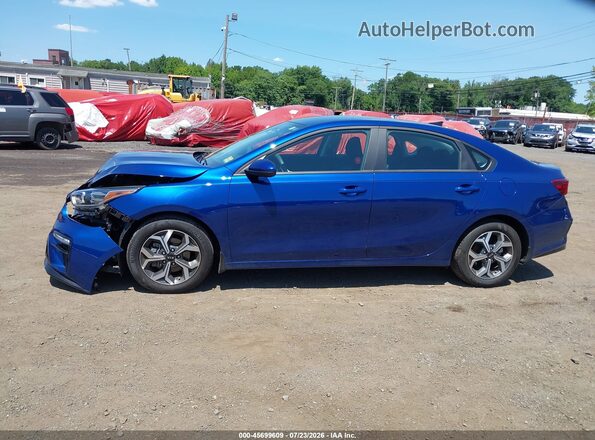 3KPF24AD8ME367836 2021 KIA FORTE Dark Blue Панорамний вид салону 360°