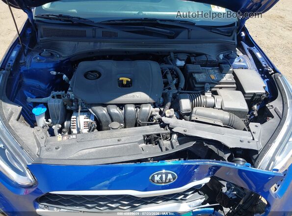 3KPF24AD8ME367836 2021 KIA FORTE Dark Blue Вид ззаду