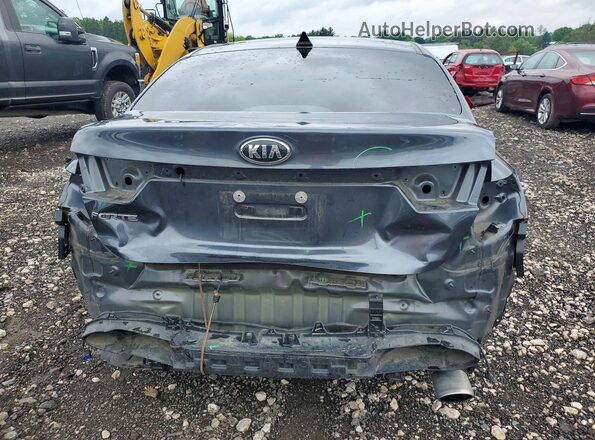 3KPF24AD8ME408871 2021 KIA FORTE Серый Вид сзади