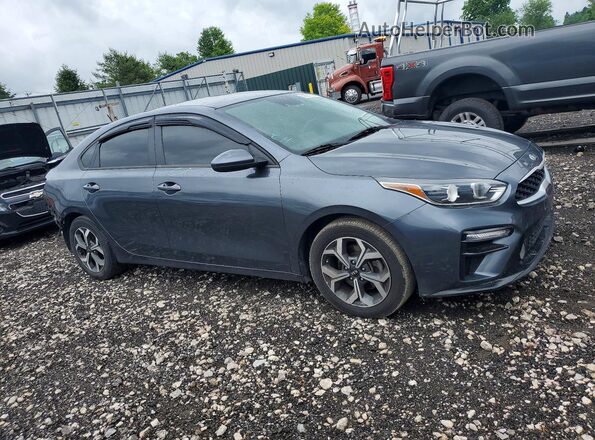 3KPF24AD8ME408871 2021 KIA FORTE Серый Передняя правая четверть