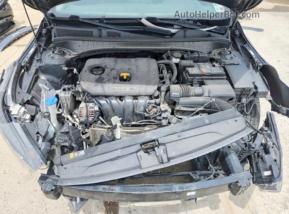 3KPF24AD8NE427700 2022 KIA FORTE Gray Widok wnętrza z tyłu