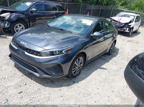 3KPF24AD8NE441192 2022 KIA FORTE Blue Vista tres cuartos delantera izquierda