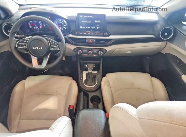 3KPF24AD8PE555289 2023 KIA FORTE Gray Առջևի վահանակի տեսք