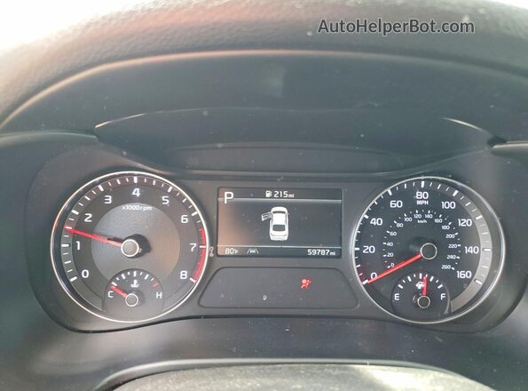 3KPF24AD8RE715500 2024 KIA FORTE Gray Instrument cluster view