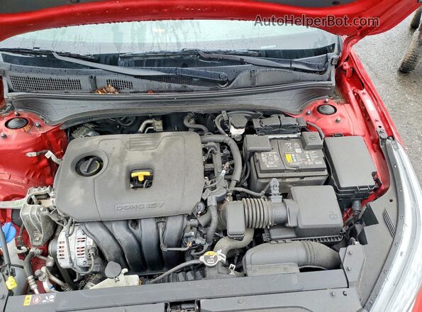 3KPF24AD8RE741109 2024 KIA FORTE Red Вид задньої частини салону