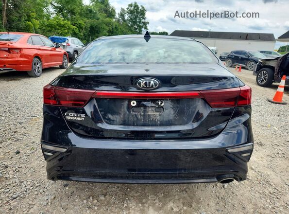 3KPF24AD9KE006418 2019 KIA FORTE Black Widok z tyłu