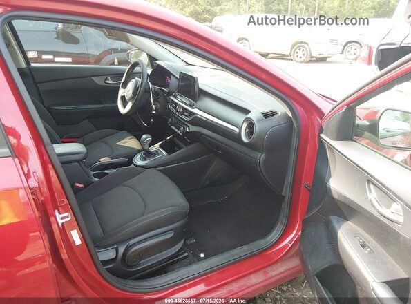 3KPF24AD9KE071558 2019 KIA FORTE Red Вид салону спереду