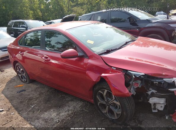 3KPF24AD9KE071558 2019 KIA FORTE Red Вид задньої частини салону