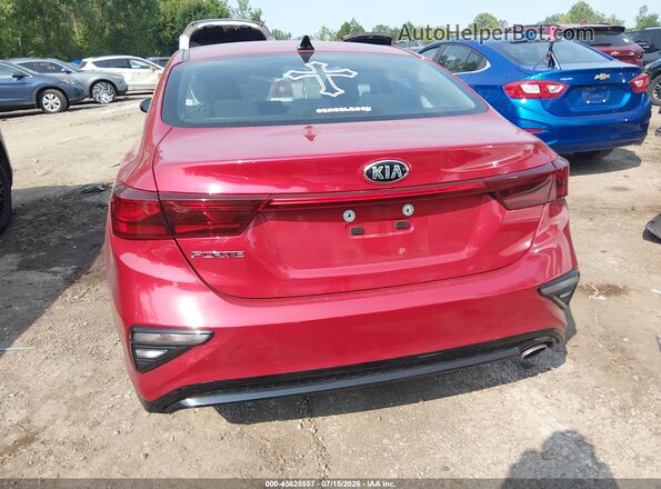 3KPF24AD9KE071558 2019 KIA FORTE Red 