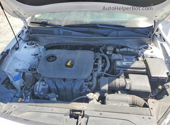 3KPF24AD9KE073942 2019 KIA FORTE White Rear interior view
