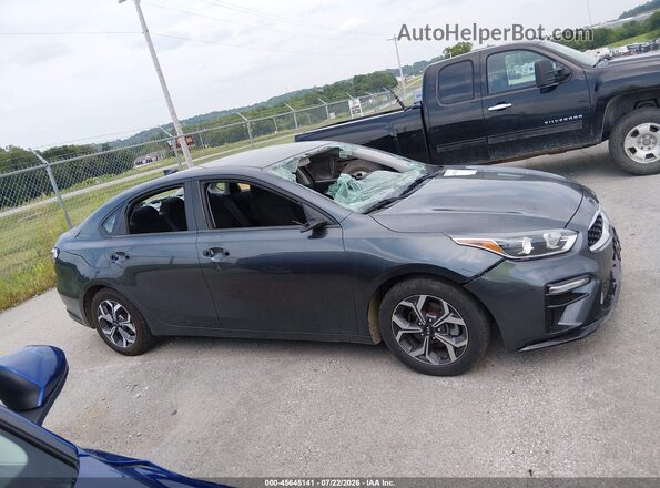 3KPF24AD9KE087856 2019 KIA FORTE Black Widok wnętrza z tyłu
