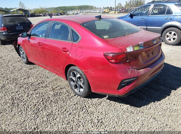 3KPF24AD9KE115669 2019 KIA FORTE Red Tył lewy
