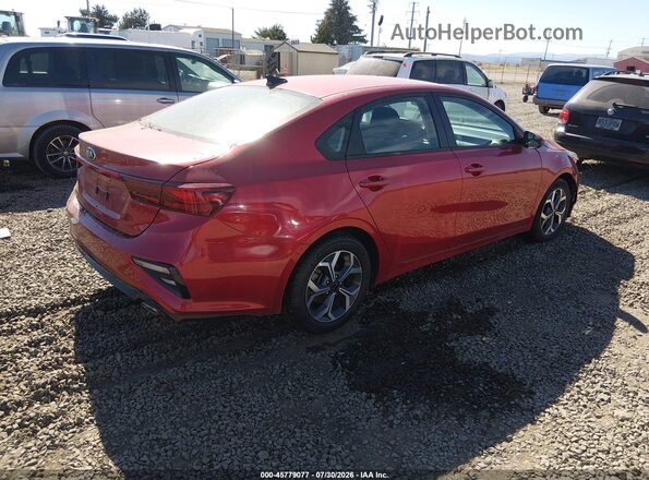 3KPF24AD9KE115669 2019 KIA FORTE Red Tył prawy