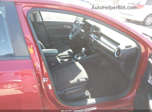 3KPF24AD9KE115669 2019 KIA FORTE Red Widok wnętrza z przodu