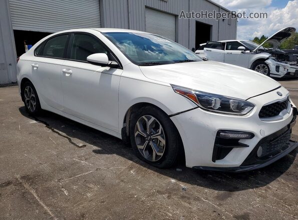 3KPF24AD9KE128499 2019 KIA FORTE White Front right
