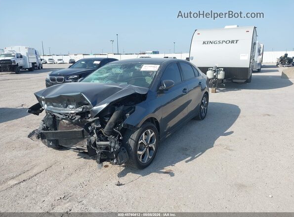 3KPF24AD9LE153517 2020 KIA FORTE Gray წინა მარცხენა ხედი სამი მეოთხედიდან