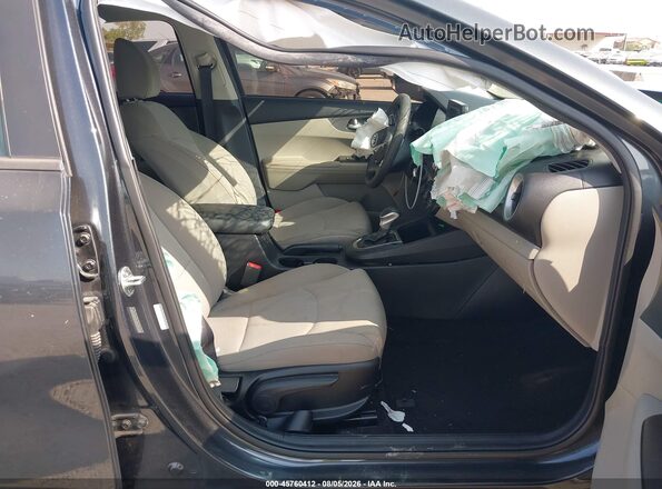3KPF24AD9LE153517 2020 KIA FORTE Gray წინა სალონის ხედი