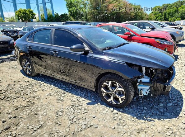 3KPF24AD9LE167918 2020 KIA FORTE Черный Передняя правая четверть