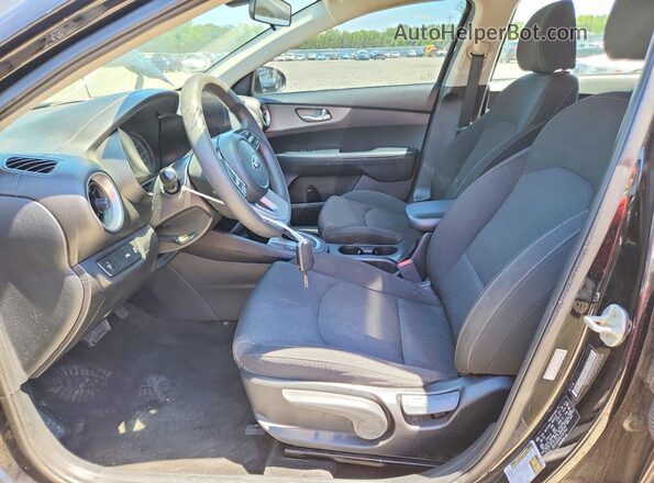 3KPF24AD9LE167918 2020 KIA FORTE Черный Вид салона спереди