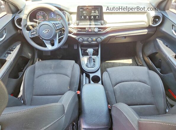 3KPF24AD9LE167918 2020 KIA FORTE Черный Вид панели приборов