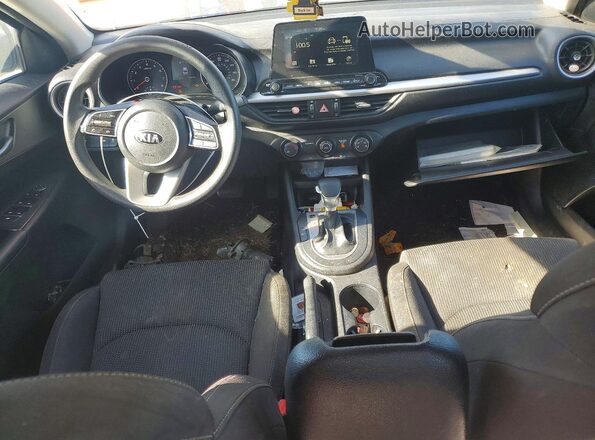 3KPF24AD9LE170642 2020 KIA FORTE Silver Widok deski rozdzielczej