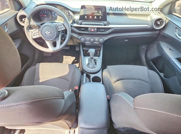 3KPF24AD9LE173234 2020 KIA FORTE Black Вид панелі приладів