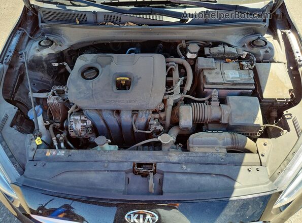 3KPF24AD9LE173234 2020 KIA FORTE Black Вид задньої частини салону