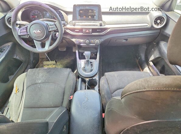 3KPF24AD9LE182189 2020 KIA FORTE Black Vista del salpicadero