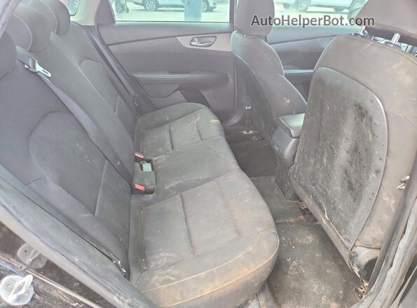 3KPF24AD9LE182189 2020 KIA FORTE Black Vista de los asientos traseros