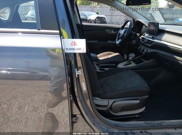 3KPF24AD9LE205177 2020 KIA FORTE Gray Вид спереду