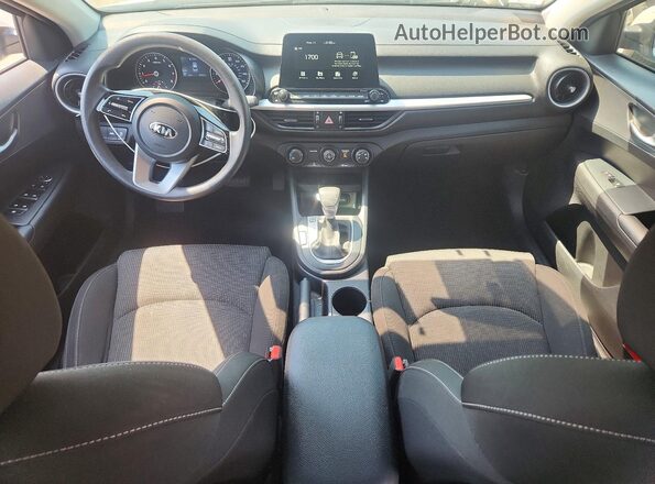 3KPF24AD9LE221508 2020 KIA FORTE White წინა პანელის ხედი